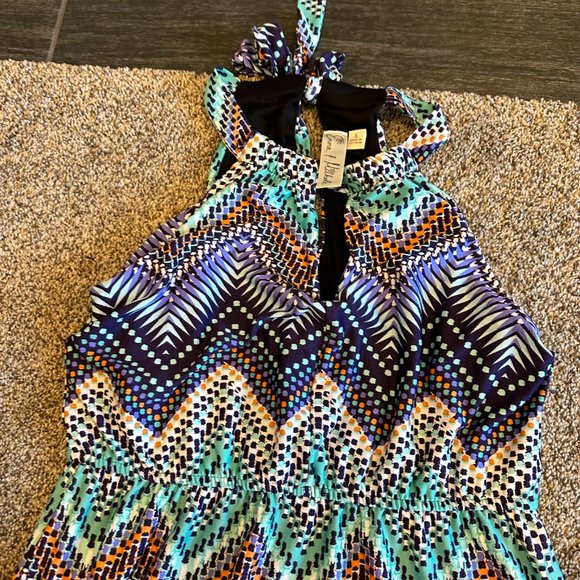 Emma & Michele Chevron maxi dress - Picture 6 of 6